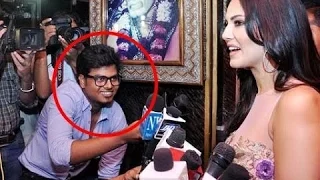 Sunny Leone Slaps Journalist For Asking Her One Night Rate!