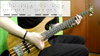 Mudvayne - Death Blooms (Bass Cover) (Play Along Tabs In Video)