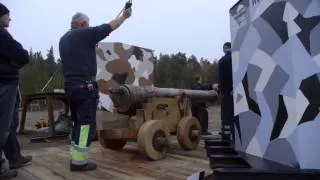 Bofors Test Center - Vasa gun project