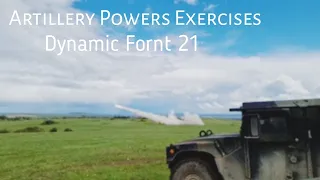 International Artillery Power Exercises At Dynamic Front 21 || Military World
