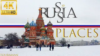 RUSSIA - Top 10 Places To Visit - Travel Guide(4K UHD).