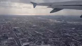 Flying From Toronto To Winnipeg In The Winter (29/01/2014)