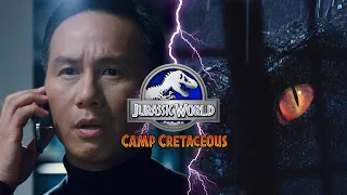 E750 WAS MENTIONED IN THIS JURASSIC WORLD SCENE! - Camp Cretaceous Theory!