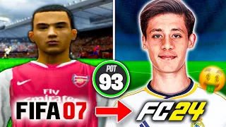 I Signed the BEST Wonderkids from FIFA 07 to FC 24…