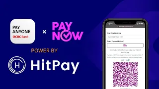 HitPay PayNow QR Payment Gateway Singapore | OCBC PayAnyone X HitPay | PayNow Checkout Experience