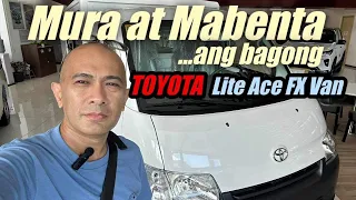 Mura at Mabenta ang bagong 2024 TOYOTA Lite Ace FX Van | 2024 TOYOTA Lite Ace