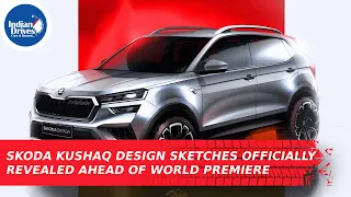 Skoda Kushaq Design Sketches Officially Revealed Ahead Of World Premiere On March 18, 2021