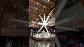 OMG! The North Star Christmas decorations - ARIA Resort & Casino - Las Vegas, Nevada