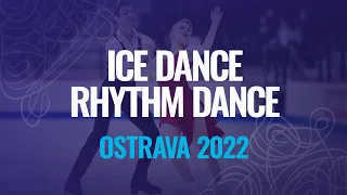 KRUK / EISENHABER (GER) | Ice Dance Rhythm Dance | Ostrava 2022 | #JGPFigure