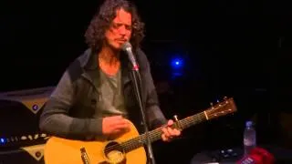 "Cleaning My Gun" Chris Cornell@Santander Performing Arts Center Reading, PA 11/22/13