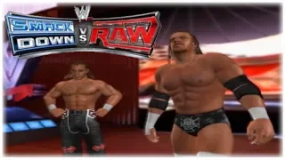 WWE SmackDown vs. Raw 2009 Playstation 2 Walkthrough Part 3 - Triple H Road to WrestleMania!