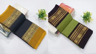 Srisai Sarees 🌸 | Premium Chettinad Cotton Sarees 🌸 | WhatsApp: 8667553633 #purecotton #saree