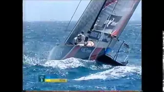 2007 America's Cup Race 7 - Alinghi's Defense