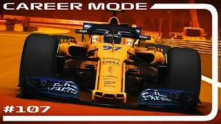 F1 2018 CAREER MODE #107 | BATTLING HAMILTON | Bahrain GP (110% AI)