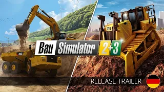 Bau-Simulator 2+3 – Switch Edition – Release-Trailer (DE)