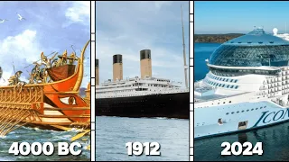 EVOLUTION OF SHIPS (4000 BC - 2024)