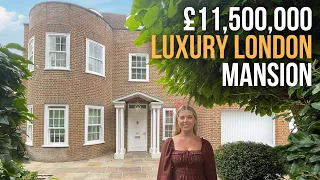 £11,500,000 London Mansion with Luxury Basement Complex | House Tour