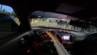 Taking my 600WHP Turbo Nismo 370z to a car meet (POV drive)