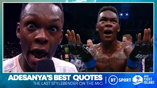 Israel Adesanya's Best Quotes in the Octagon