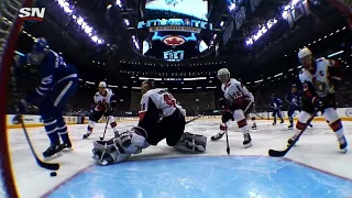 James van Riemsdyk scores pulling off amazing fake between legs move