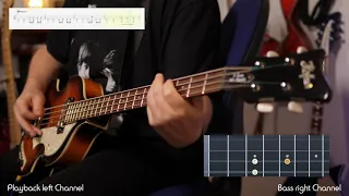 A Hard Day's Night Bass Lesson with Pro Tabs