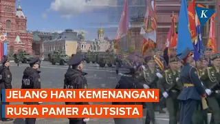 Latihan Parade Militer Rusia untuk Hari Kemenangan, Pamerkan Jet Sukhoi dan Rudal S-400