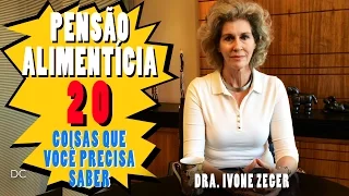 Pensão alimentícia: 20 coisas que você precisa saber (Parte 1)