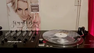 Till The World Ends - Britney Spears, Reissue, Clear With Gold & White Splatter