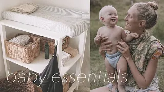 BABY ESSENTIALS ≫ Minimalist + Zero Waste