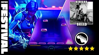 Nirvana - Breed | [Fortnite Festival] (Expert Guitar 100%) 🎸