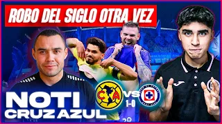 🔴NOTI CRUZ AZUL | AMÉRICA ROBO VS CRUZ AZUL! CRUZ AZUL 0-1 AMÉRICA