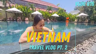 VLOG 16 - Breakfast Buffet, An Bang Beach and Food Adventures! [Vietnam Travel VLOG part 2]