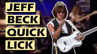 Jeff Beck Nadia Guitar Lesson Slide Solo With Tabs Guitar Lick