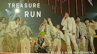 240602 K-WAVE  TREASURE 『 RUN 』K-WAVE CONCERT INKIGAYO fancam