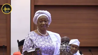 Nigeria's First Lady Powerful And Emotional Remarks At 9th Senate Valedictory Session