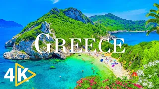FLYING OVER GREECE (4K UHD) - Relaxing Music Along With Beautiful Nature Videos - 4K Video Ultra HD