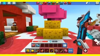 How to make unbreakable sponge bed defence in bedwars (Blockman go)