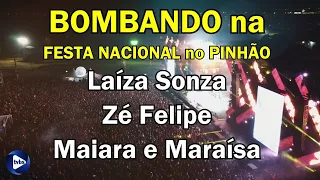 Cenas dos shows de: Luíza Sonsa, Zé Felipe e Maiara e Maraísa durante a 32a Festa Nacional do Pinhão