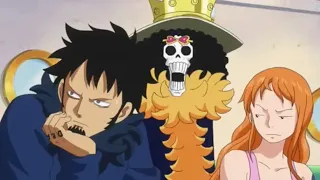 麦わら海賊団のペースに乗せられてしまうトラ男ともぐもぐトラ男 ワンピース onepiece