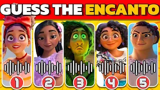 Guess the Encanto Characters by Their Voice! 🎤 | Disney Song Quiz | Mirabel, Isabela, Bruno, Luisa