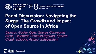 Panel Discussion: Navigating the Surge... - Samson Goddy, Oluebube Princess Egbuna, Edidiong Asikpo