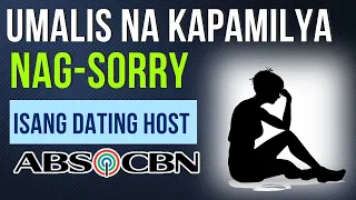 DATING KAPAMILYA NAG-SORRY HUMINGI NG TAWAD