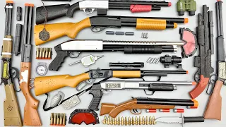 Box of Shotguns Toys Guns! Sniper Rifles Toys, Valorant Gun, Airsoft, Shotgun Toys - Hunting Rifles