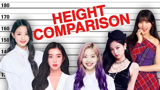 KPOP HEIGHT COMPARISON! Shortest VS Tallest Idols (3RD & 4TH GENERATION)