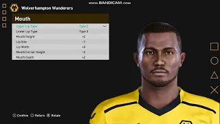 PES 21 How to create Sylvan Ebanks-Blake 🏴󠁧󠁢󠁥󠁮󠁧󠁿 retired Wolverhampton