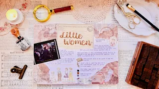 READING JOURNAL SETUP | Little Women by Louisa May Alcott