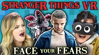 STRANGER THINGS VR | Face Your Fears (React: Gaming)