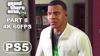 GRAND THEFT AUTO 5 PS5 Gameplay Walkthrough Part 8 - GTA 5 PS5 Ultra Graphics 4K 60FPS