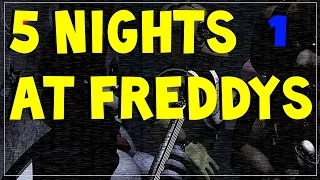 Horror Games | Five Night's at Freddy's | Part 1 w/ FACECAM!