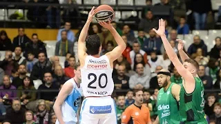 RESUMEN | Monbus Obradoiro gana in extremis a Divina Joventut